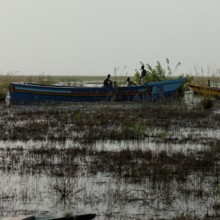 Rescue team is out on Lake Volta