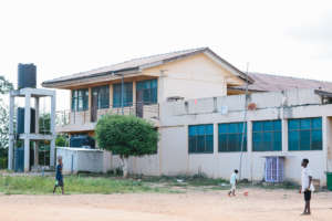 The back of the CH Hovde House