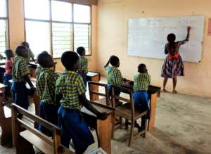 School classes for the first time