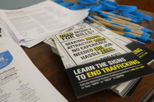 End Trafficking Project awareness building