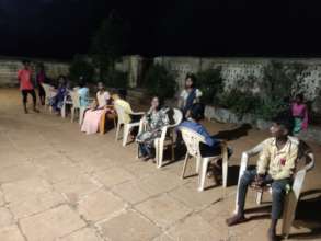 Musical Chairs game for the children