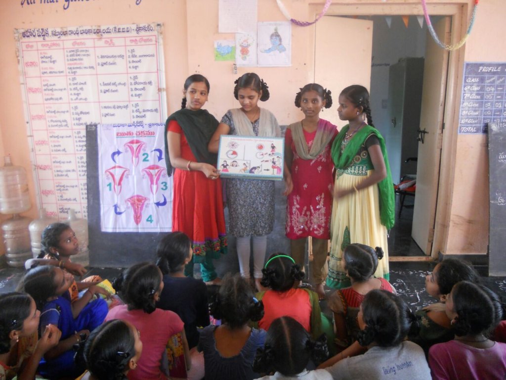 Menstrual Hygiene Improvement in 5000 Indian Girls