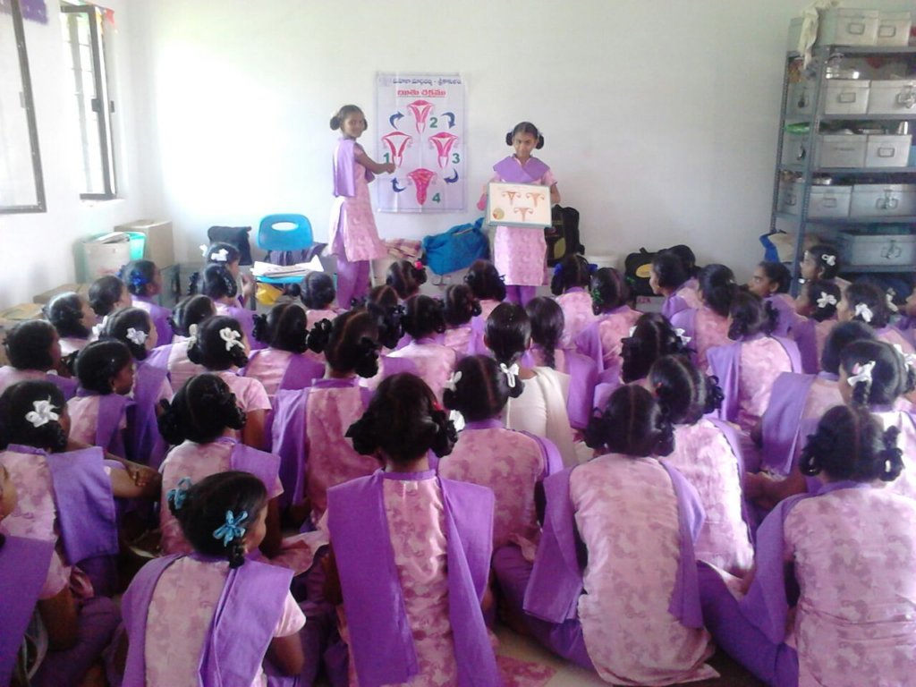 Menstrual Hygiene Improvement in 5000 Indian Girls
