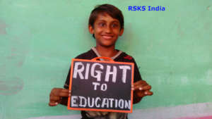 Provide Education Stuff To School Child in India