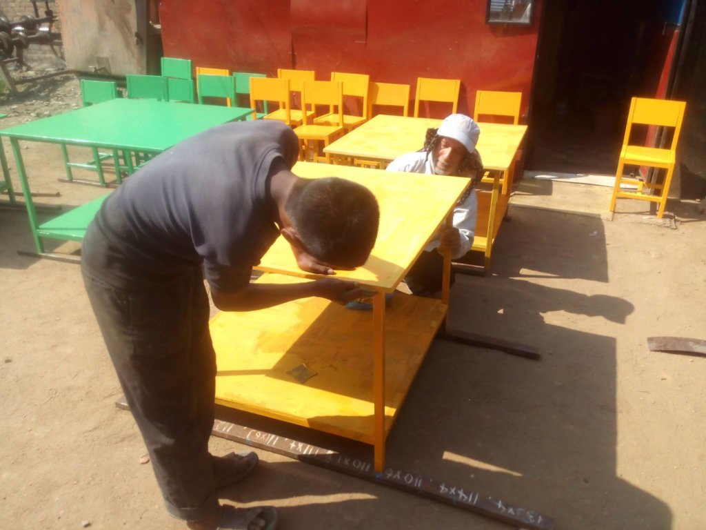 furniture under construction