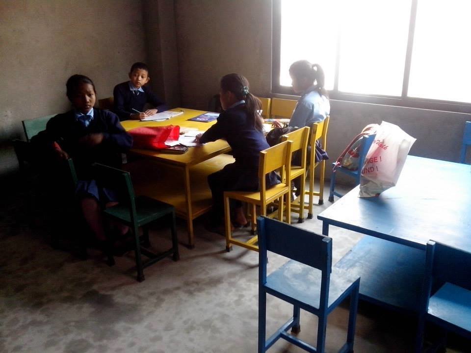 group work on new furniture