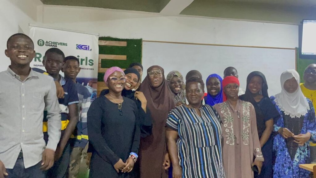 Girls and some executives of the organisation