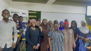 Girls and some executives of the organisation