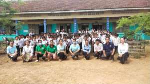 Children Cerebration coordinated by trained women