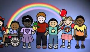 Group of Special Needs Children