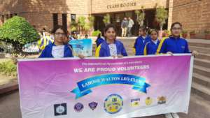 Girls Participated in International Volunteer Day