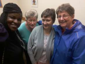 The meeting with the volunteers