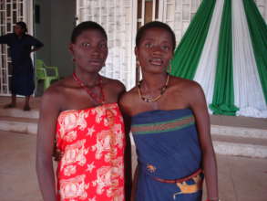 our girls in african dress
