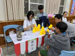 Experiential learning - students enjoying games