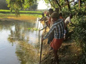 Chousha village - Aisl making before