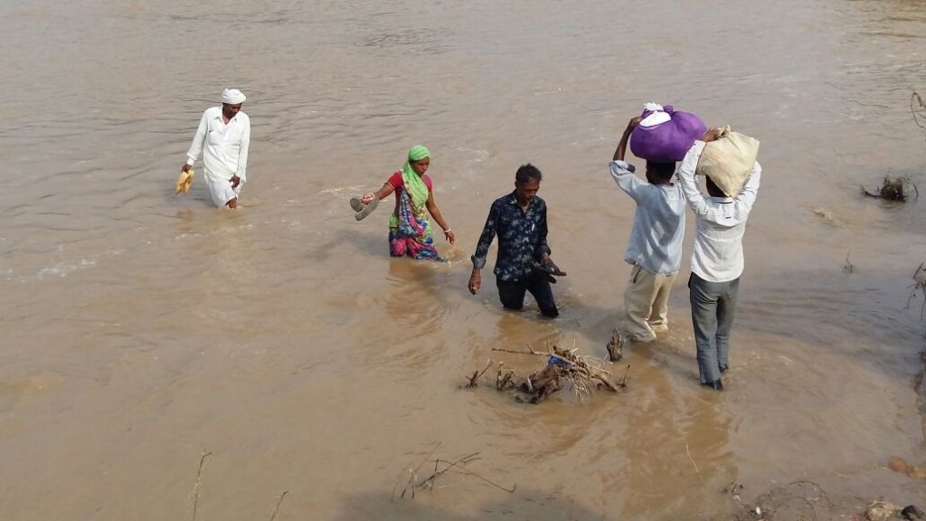 Relief & Rehab. for families in flood hit area