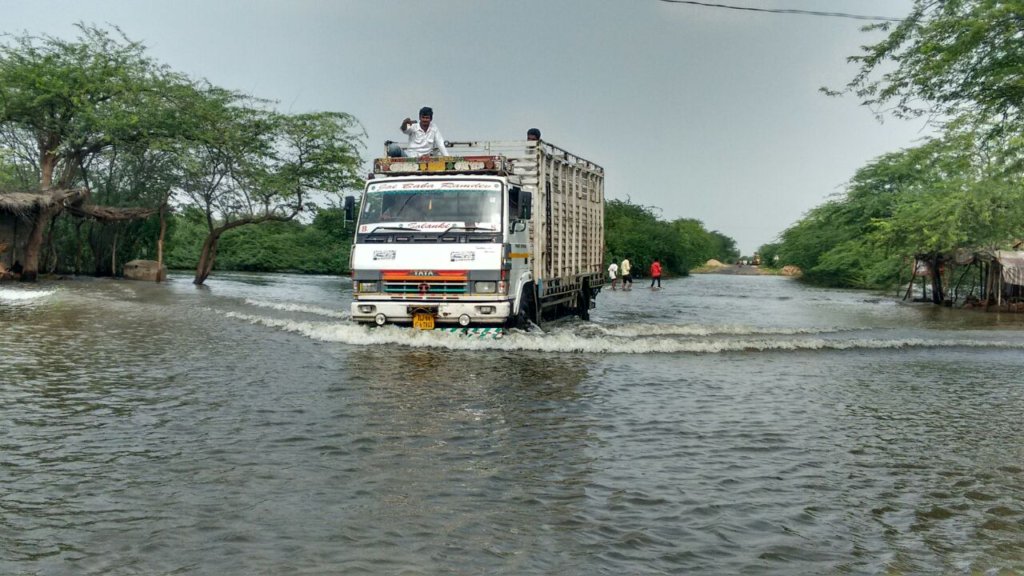 Relief & Rehab. for families in flood hit area