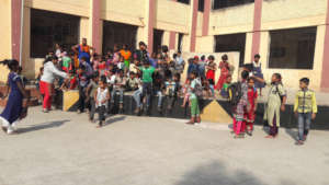 Street Children in School Premises