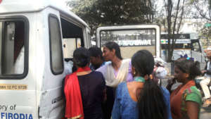 Medical Check up by mobile medical van