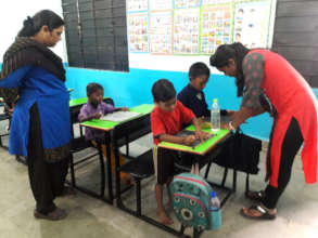 Visit by our social workers to the classroom