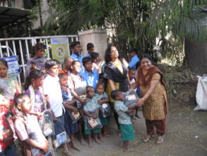Distribution of Blankets & Eatables