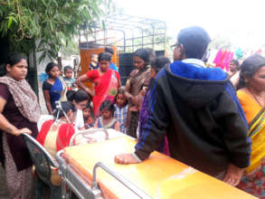 Health Check up Camp at their location 1