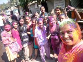 Celebrating Holi Festival