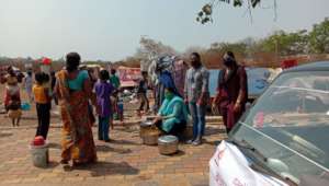 Distribution of food