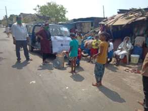 Distribution of food