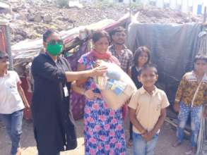Distribution of ration