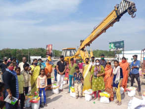 Food grains distribution