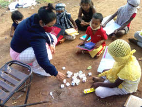 Classes held at their slum areas