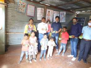 Distribution of packaged food