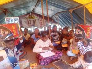 Distribution of School material