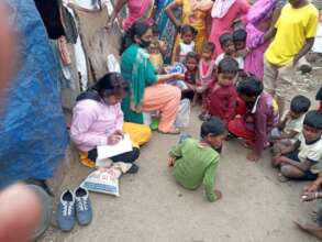 Distribution of slippers