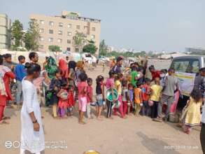 Distribution of food