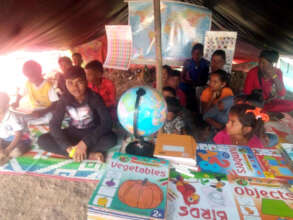 Distribution of school material