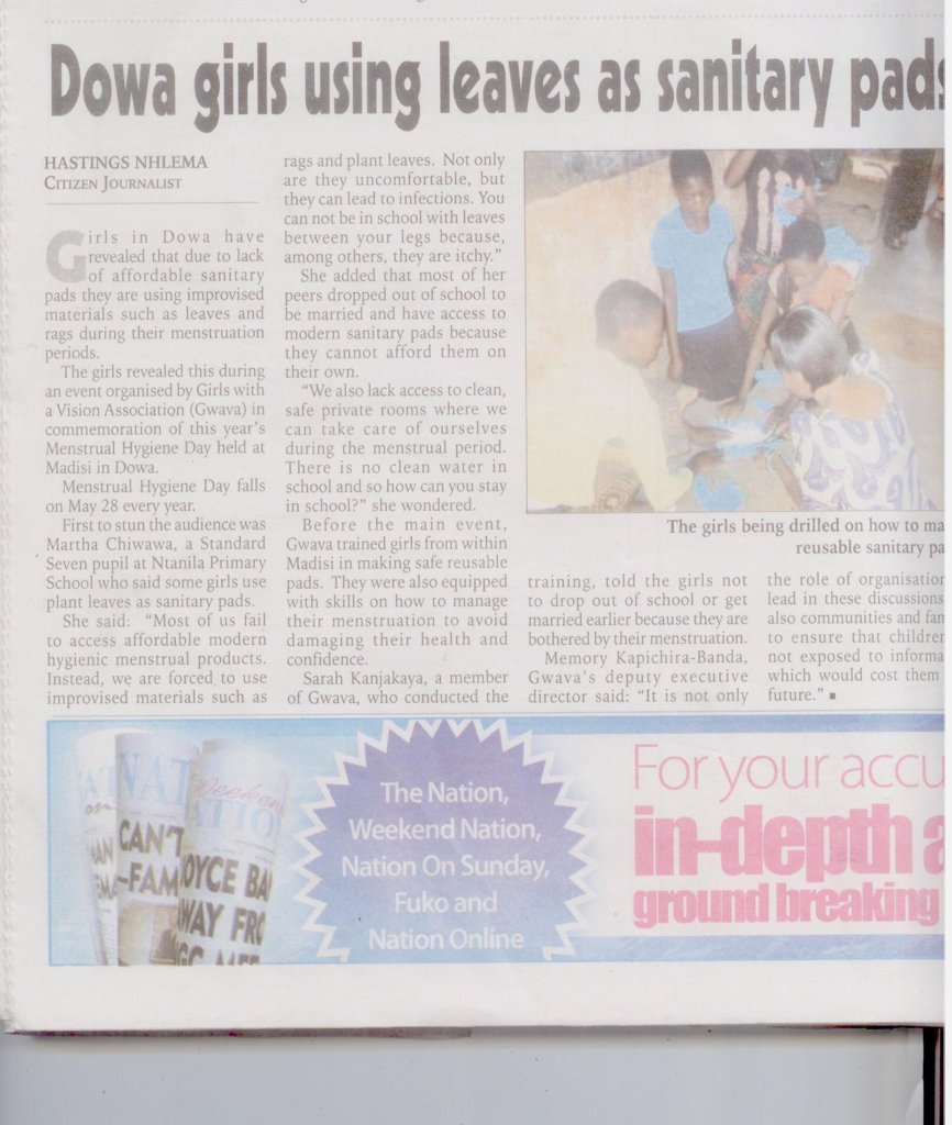 Save a girl from gender based violence in Malawi.