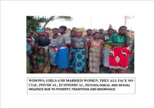 widows, Girls, women face violence
