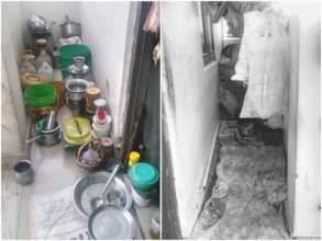 Beneficiary Home in open area