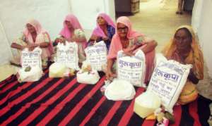 Humanity; Relief to the Poor old age Women
