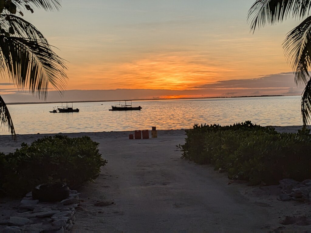 Sunrise in Kiritimati