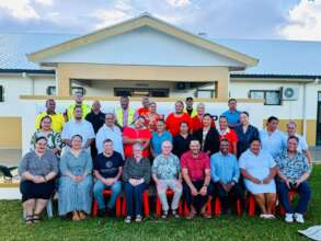 Hepatitis team in Ha'Apai province in Tonga