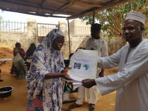 One of the beneficiaries