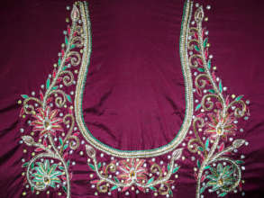 Fine detail work used in ceremony garments.