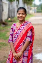 Jyothi is one of our vocational students.
