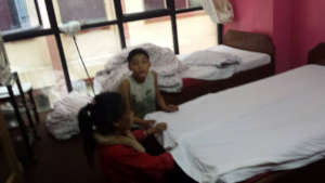 The young children working in the hostel