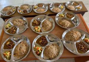 For many, the first proper nourishment in months