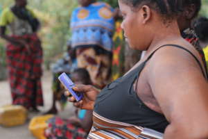 East African Women with the MP3forLife Player