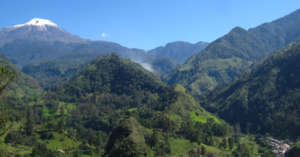 Combeima Canyon in Tolima, Colombia.